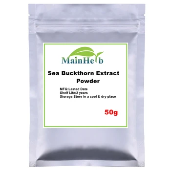 

50-1000g Sea-buckthorn Sea Buckthorn Berry Fruit Extract Powder Sea buckthorn extract Hippophae rhamnoides peptides