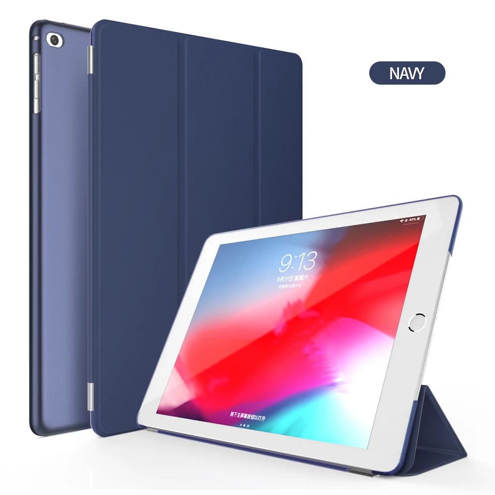 Case For iPad 10.2 inch 2019 Stand Auto Sleep Smart PC Back Folio Cover 7th Gen A2200 A2198 A2197 Funda Protective | Компьютеры и офис