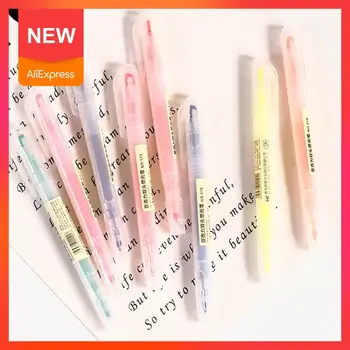 

8 Pcs/Set Kawaii Highlighter Pens Cute Double Side Office Marker Accessories School Stationery Supplies Fluorescent Pen A2Y2