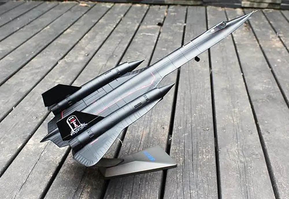 AF1 SR-71 черная птица ВВС США 1: 72 отлитая модель самолета Модель самолета