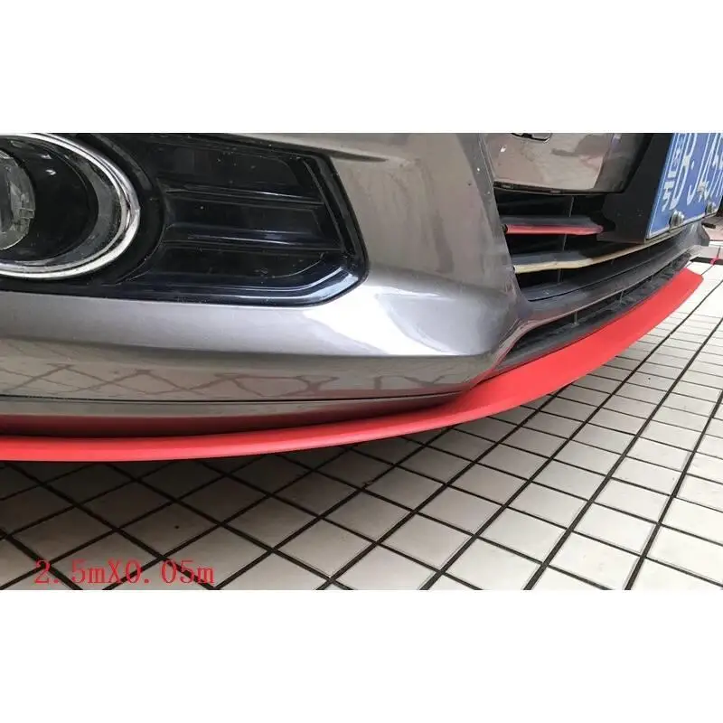 Молдинг Стиль протектор Coche модификация защита автомобиля-Стайлинг бампер наклейка аксессуары для автомобиля Стайлинг молдинги для Cadillac ATS-L - Цвет: Number 6