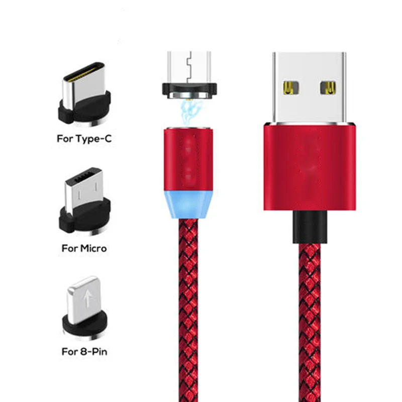 Магнитный зарядный кабель Micro USB для быстрой зарядки Xiaomi Redmi 9A 9i 7A 7 Go 6 Pro 6A Note 5 4X 5A Mi