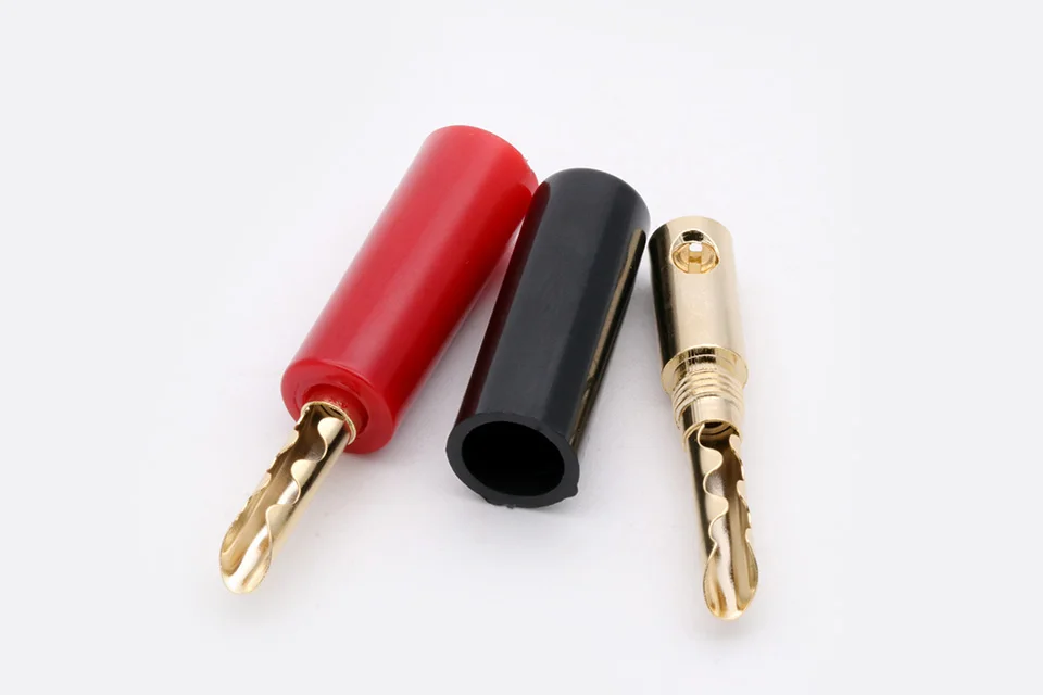 plugues conector vermelho preto parafuso tipo de
