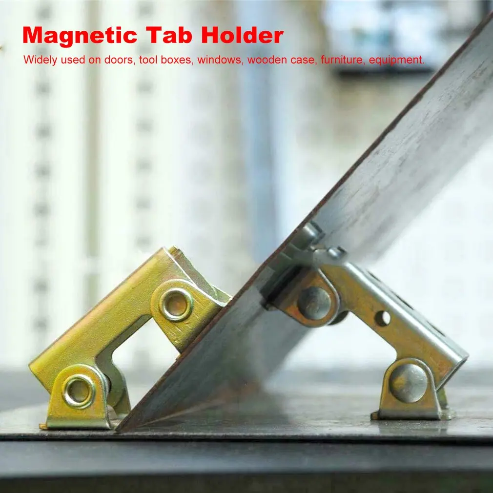 Магнитный держатель планшета V-shape магнитные сварочные зажимы держатель на подтяжках приспособление Регулируемый магнитный держатель планшета зажим для плотников