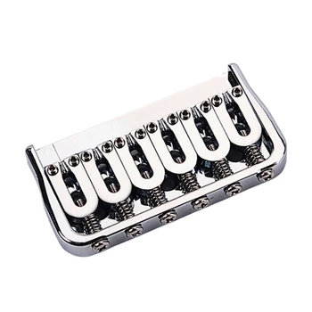 Guitar bridge 6-String Electric Guitar Saddle Bridge Metal Fixed Bridge guitar fixed bridge wraparound bridge devil s bridge