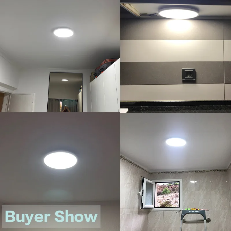 2.2CM Ultra Thin Ceiling Lamp Led 110V 220V Indoor Ceiling Light 18W 24W Modern Panel lighting Fixture for Living room Bedroom