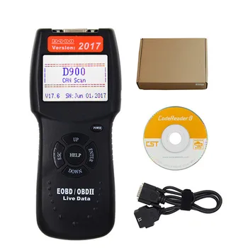 

2020 New D900 Canbus Obd2 Eobd Live Data Fault Code Reader Scanner Diagnostic Tool Works With Can-equipped Vehicles#BL5