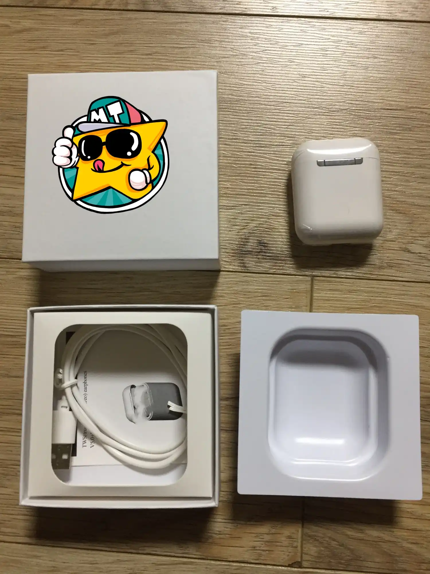 I500 Tws Ap2 1 1 ワイヤレスイヤホン 5 0 スーパー低音真バッテリーない W1 H1 チップ Pk I I60 I80 I100 I0 I300 電話 Bluetooth イヤホン ヘッドホン Aliexpress