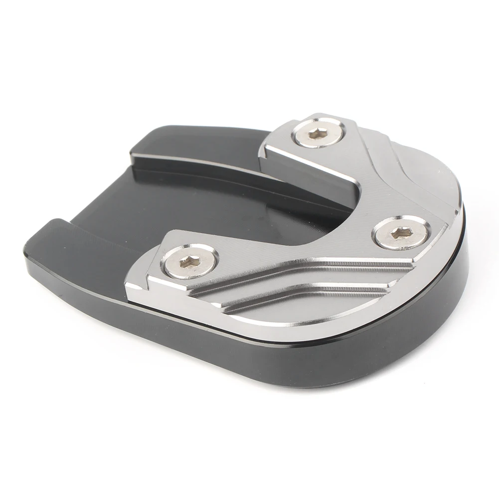 Titanium CNC алюминиевый мотоцикл Kickstand подставка удлинитель для HONDA Forza 125 300 - Цвет: Titanium