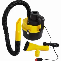 Aspiradora portátil para coche, aspirador automático de doble uso, húmedo y seco, supersucción, 12V, para furgoneta, autocaravana y barco