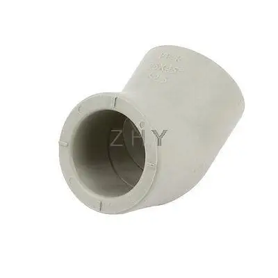 

25mm Dia 45 Angle Degree Elbow PP-R Pipe Fittings Adapter Connector