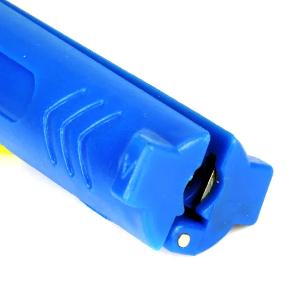 Blue Plastic Coaxial Cable Insulation Layer Stripper for TV CBL VCR antenna 