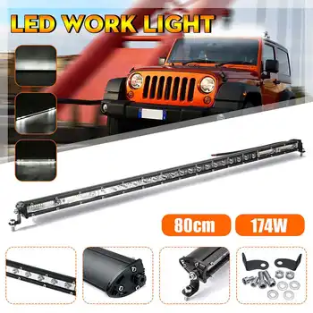 

80cm 10-30V LED Work Light Bar Spot Combo Pods Driving For Car Off-Road ATV