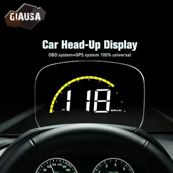 

Car HUD C700S OBD GPS Universal Head Up Display Automobile Trip On-Board Computer Speedometer Clear projector Diagnostic Tool