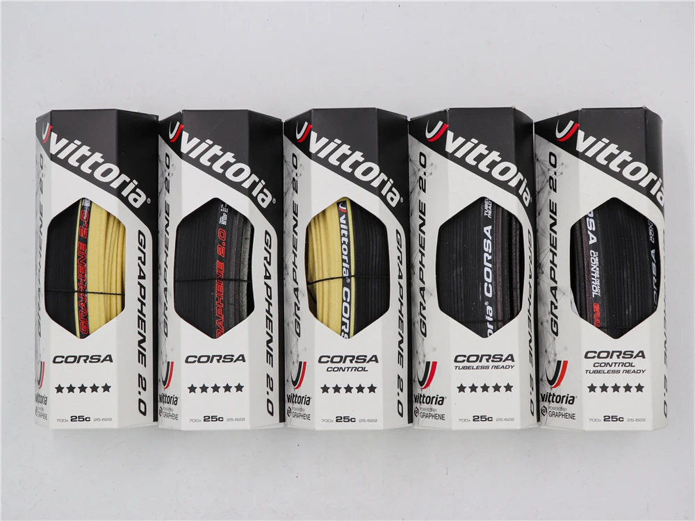 2 pneumatici Vittoria Corsa G competizione Graphene 2.0 700x25/28C Black  Tan 320 TPI Road Bike copertoncino pneumatico|Bicycle Tires| - AliExpress