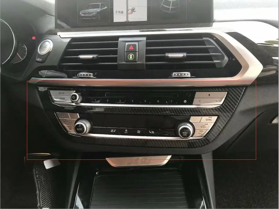 

Крышка кнопки переключателя центральной консоли для BMW X3 2018-2021 Крышка вентиляционного отверстия кондиционера