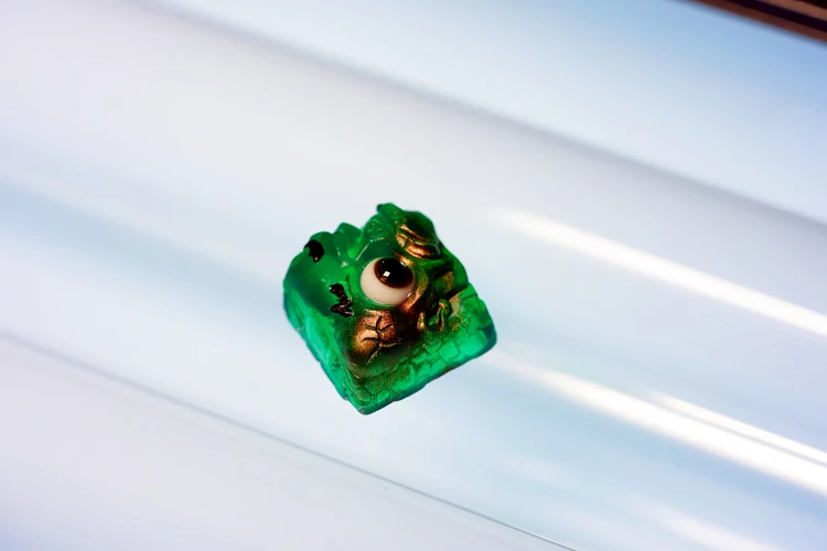 Резиновые колпачки для ключей с большими глазами для Cherry Mx, Механическая игровая клавиатура, сделай сам, нестираемые красочные клавиши ESC, 12 мм, высота