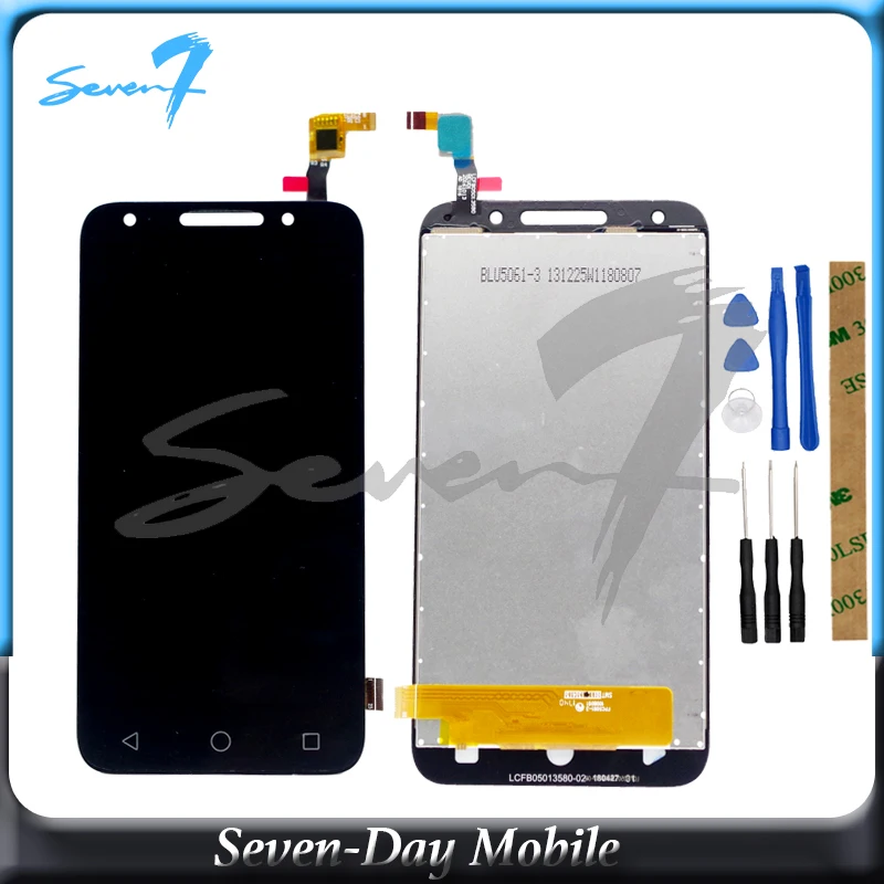 AAA Качество lcd for Alcatel One Touch U5 5044 5044D 5044I 5044T 5044Y OT5044 ЖК-дисплей Дисплей Сенсорный экран дигитайзер в сборе