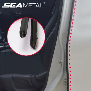 

Rubber Car Door Seal Strip Universal Auto Doors Sealing Sticker Interior Noise Insulation Weatherstrip Protective Adhesives Seal