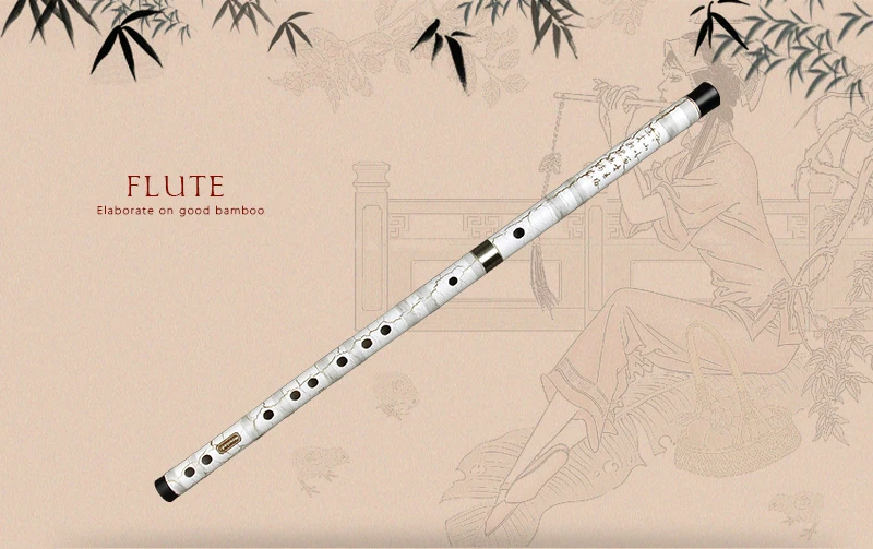 dizi transversal, instrumento musical tradicional chinês de alta qualidade