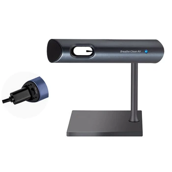 

Car Air Ionizer Purifier Car Air Vent Outlet Freshener with USB Cable for Home Toilet Deodorizer