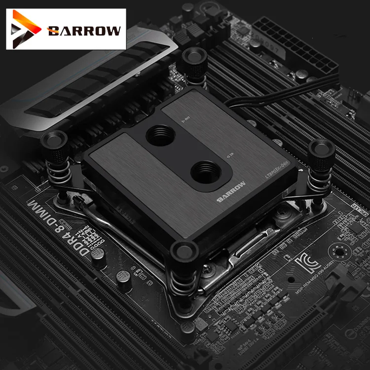 Барроу водоблок для процессора для INTEL Socket LGA x99 x299 2011 2066 5v 3pin light header процессор медный кулер LTCP03X-04N