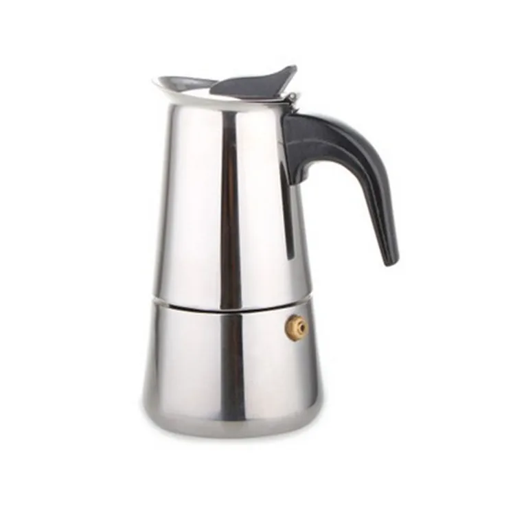 

2/4/6/9 Cups Stainless Steel Moka Latte espresso Percolator Stovetop Coffee Maker Pot coffee kettles cafetier kitchen tools