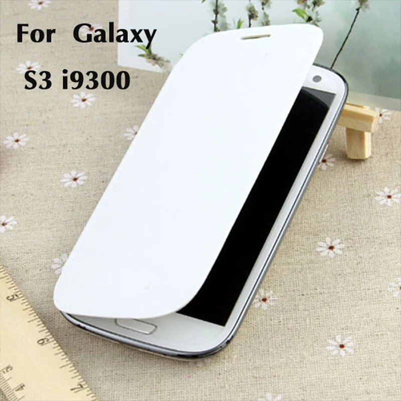 Кожаный чехол-книжка для Samsung Galaxy S3 Neo i9301 SIII I9300 GT-I9300 i9300i | Мобильные телефоны и