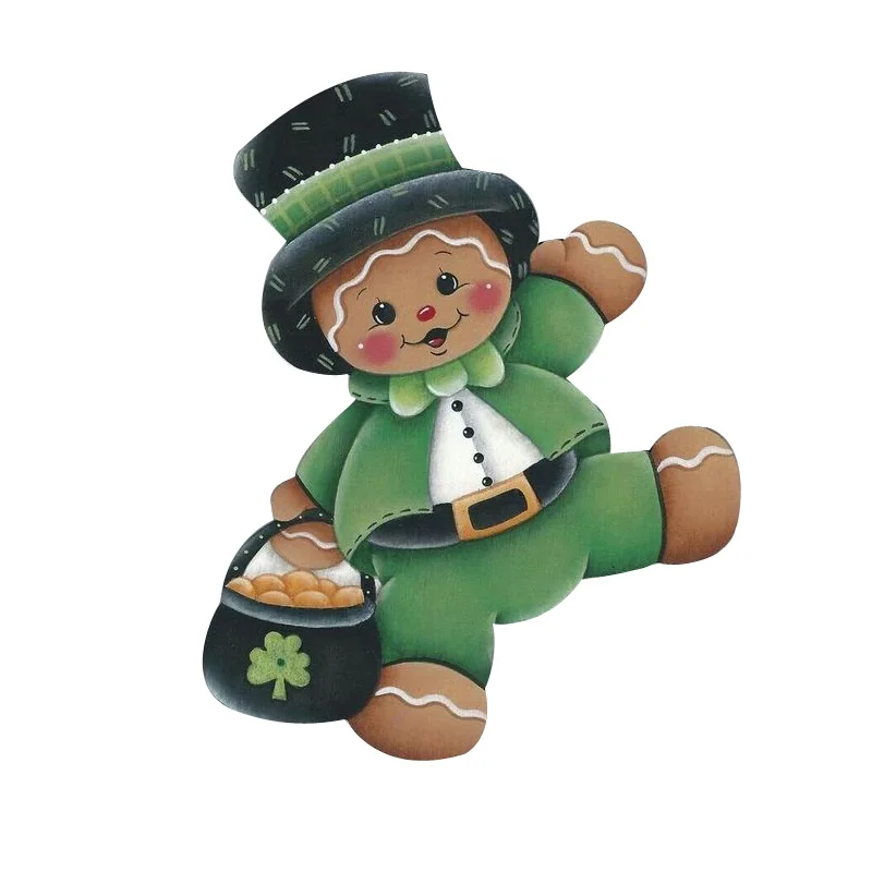 Счастливые Имбирные металлические Вырубные штампы новинка 2019 детской модели