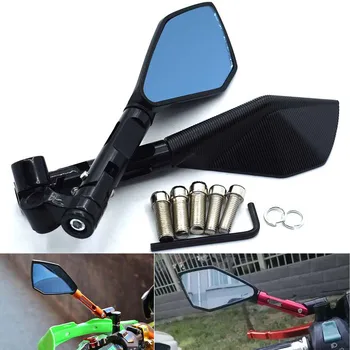 

Universal 8mm 10mm motorcycle rearview mirror CNC aluminum side mirror For HONDA PCX125 PCX150 CBR125R CBR150R CBR250R CBR300R