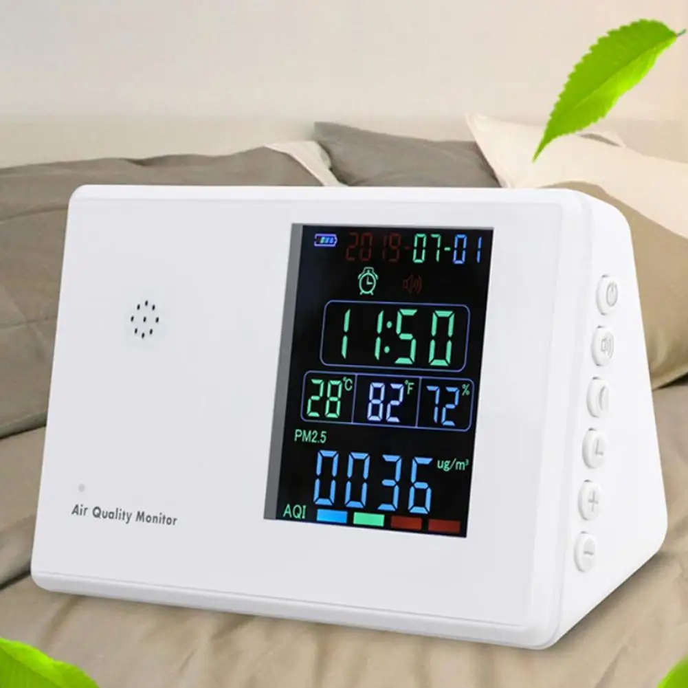PM 2 5 детектор формальдегида цифровой HCHO TVOC тестер качества воздуха домашний