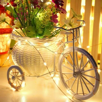 

Waterproof Fairy Garland Lights String Outdoor Holiday Christmas Party Wedding Solar Lamp Decor Christmas Starl LED Solar Light