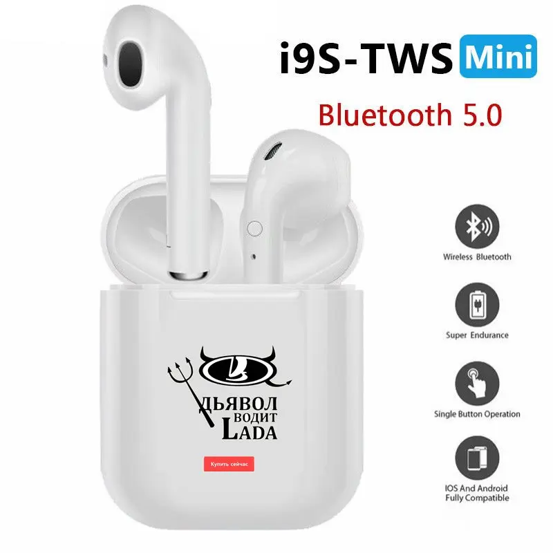 I9s tws Bluetooth наушники 5 0 Беспроводной Спорт Handsfree 3D стерео объемное звучание музыки