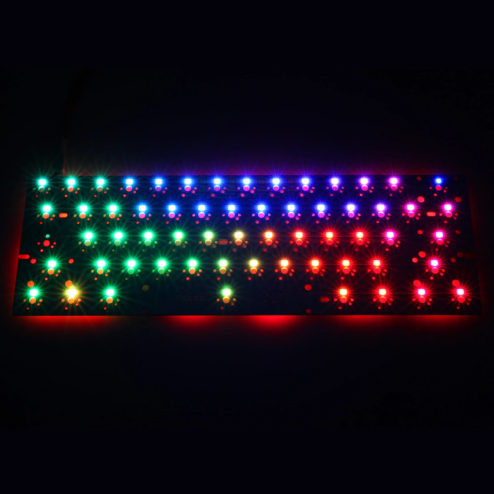 Сатаны RGB 60% специальное механическое уплотнение с вращением пружины клавиатура
