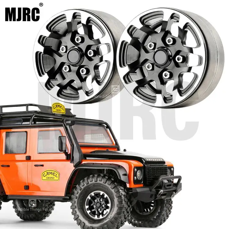 

a pair RC Rock Crawler Metal Wheel Rim 1.9 Inch BEADLOCK for 1/10 Axial SCX10 90046 TAMIYA CC01 D90 D110 VS4 TF2 Traxxas TRX-4