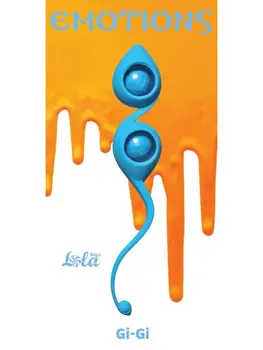 

Blue vaginal balls Emotions Gi Gi