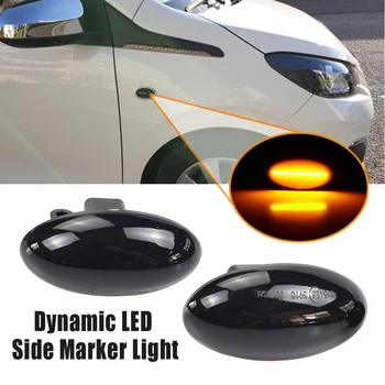 

LED Dynamic Turn Signal Side Marker Light Sequential Blinker Light For Peugeot 307 206 207 407 107 607 1007 Citroen C1 C2 C3 C5
