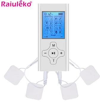 

EMS Tens Muscle Stimulator Massage Dual Channel Pulse Meridian Machine Electric Herald Acupuncture Body Digital Therapy Machine