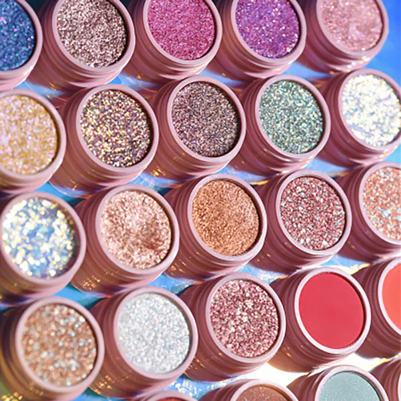 

Metallic Glitter Lasting Eyeshadow Waterproof Soft Shimmer Eye Makeup Cosmetic Woman Party Beauty Pearlized Eyeshadow Maquillaje