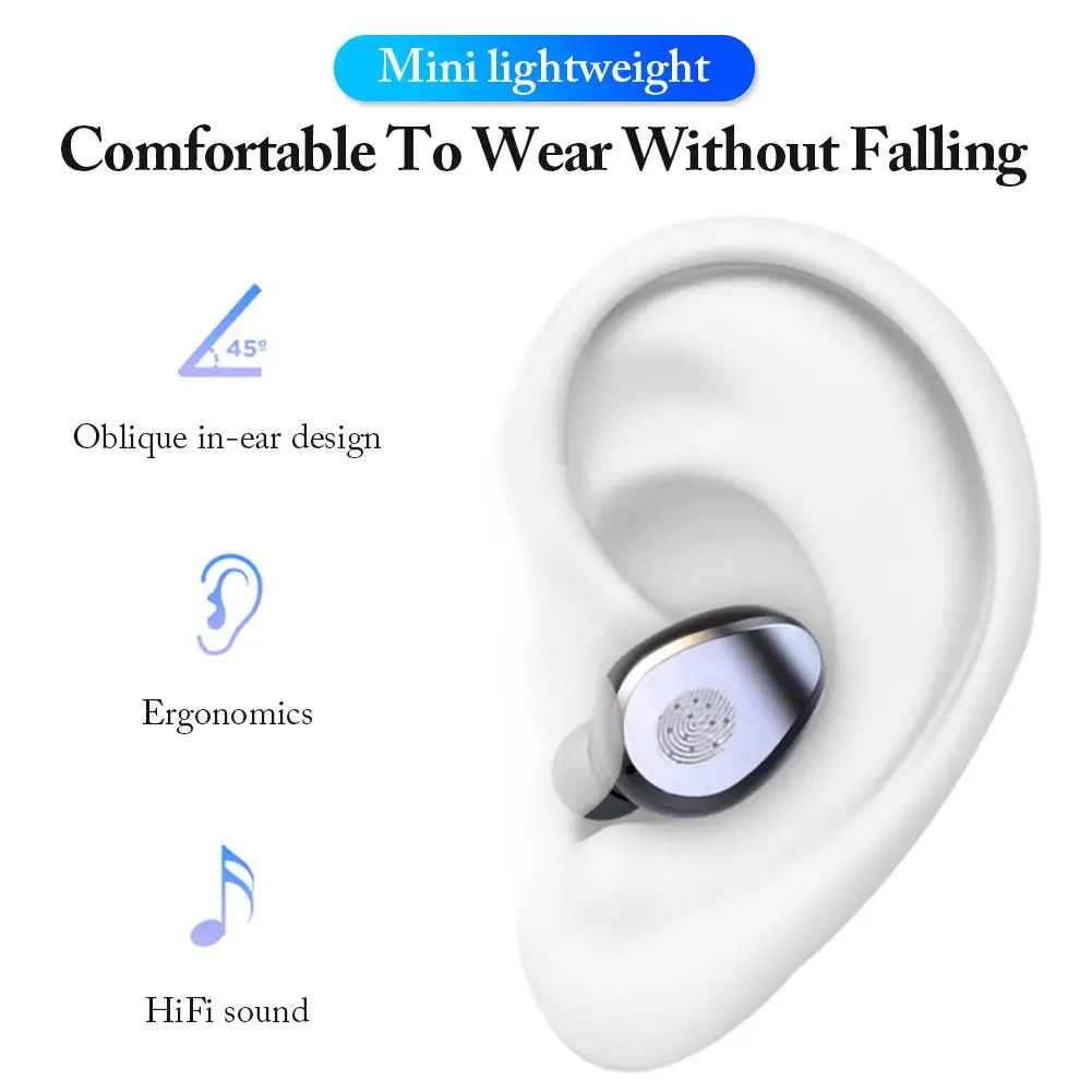 TWS стереогарнитура F9 Mini с поддержкой Bluetooth 5 0 и объемным звуком|Наушники