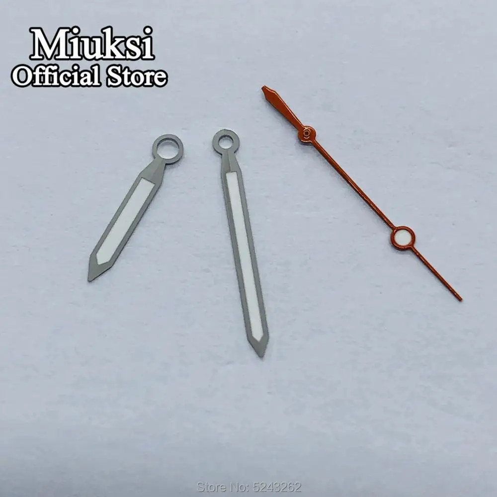 Зеленые светящиеся руки Miuksi подходят для Mingzhu DG 2813 3804 Miyota 8205 8215 821A|Стрелки часов| |
