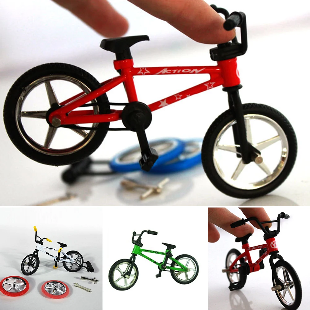 12 5 9 4 5cm BMX Toys Alloy Plastic Finger BMX Functional Kids Bicycle Finger Bike 5
