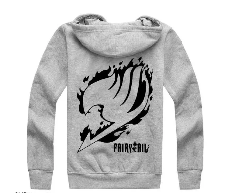 Горячая Новая коллекция зимней одежды Fairy Tail(Guild) логотип Happy утепленные Косплэй толстовки вязаное