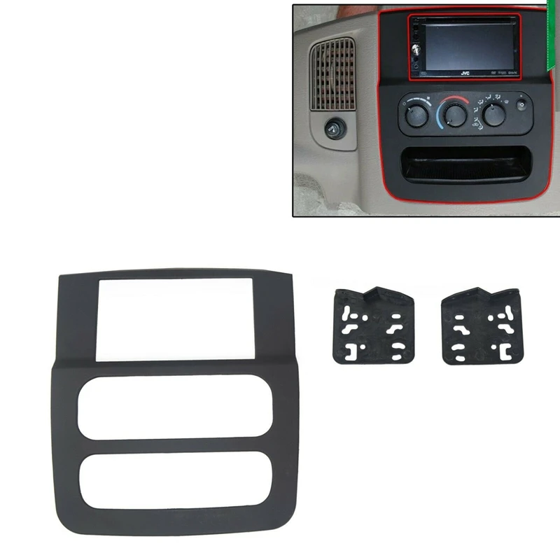 Двойной Din стерео установка высокого класса Dash комплект для 2002-2005 Dodge Ram грузовик автомобильные аксессуары