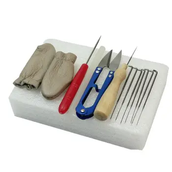 

1set DIY Felting Tools Felt Kit with Needle Craft Kit Scissor Awl Wool Felting Accessories Tools Felting Craft (Random Color)