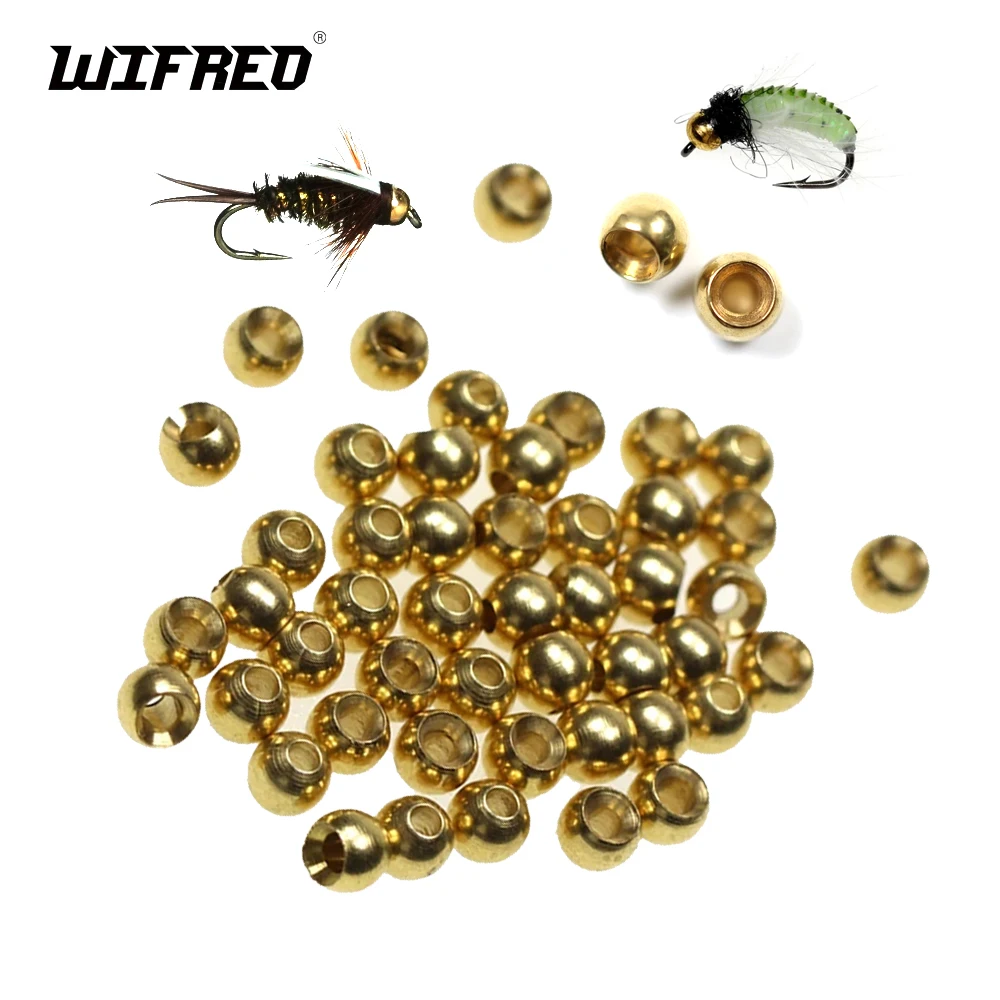 for fly tying or crafting Coloured Brass Fly Tying Beads various colours sizes 