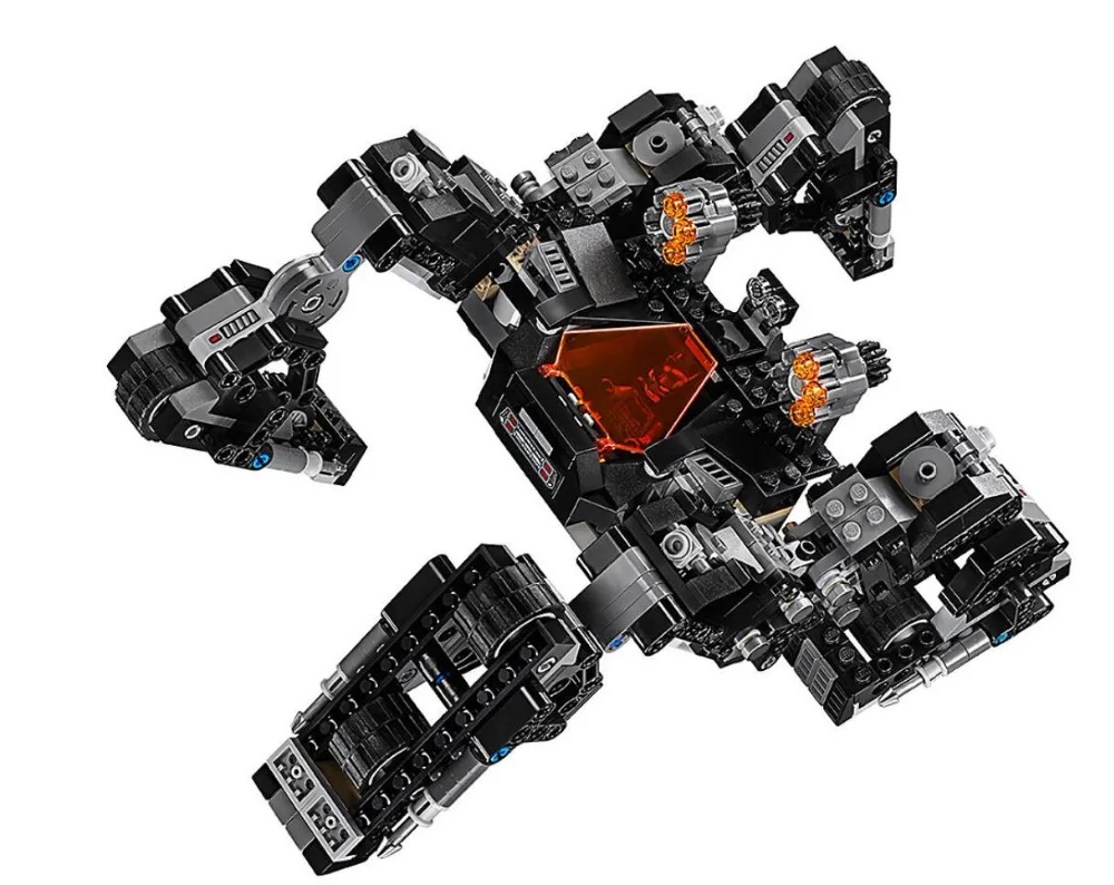 Bela 10845 DC Comic Super Hero Flash Knightcrawler Tunnel Attack Building Blocks bricks Toys Compat