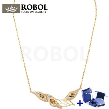 

High Quality Original SWA Necklace with Original Engraving GRACEFUL BLOOM NECKLACE Woman Luxury Jewelry Gift Free Shipping