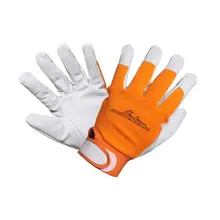 Перчатки козья кожа, комбинированные(защитные от механических повреждений) AIRLINE AWG-S-14