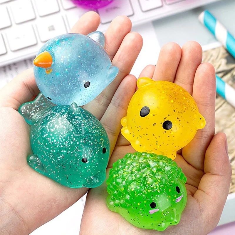 

ZK30 Big Spongy Squishy Mochi Fidget Toys Cute Animal Antistress Ball Squeeze Mochi Rising Abreact Soft Sticky Stress Relief Toy
